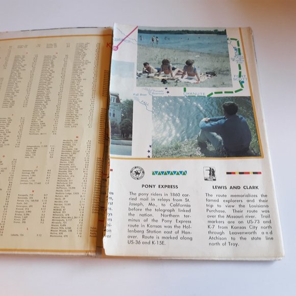 Kansas Official Map Highway Vintage Road Map - Picture 3 of 8